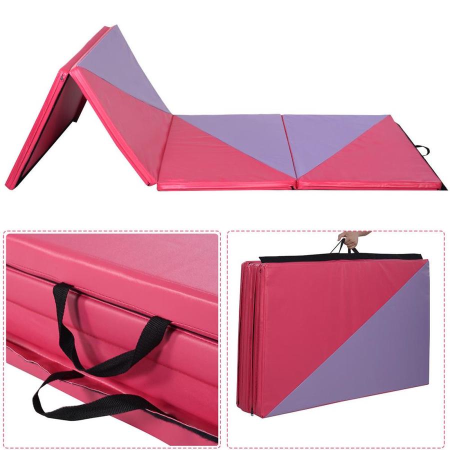 pink gym mat