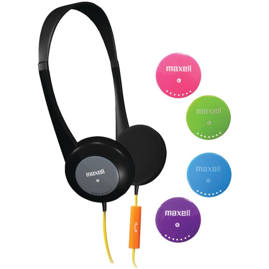 maxell in ear rubberized with microphone
