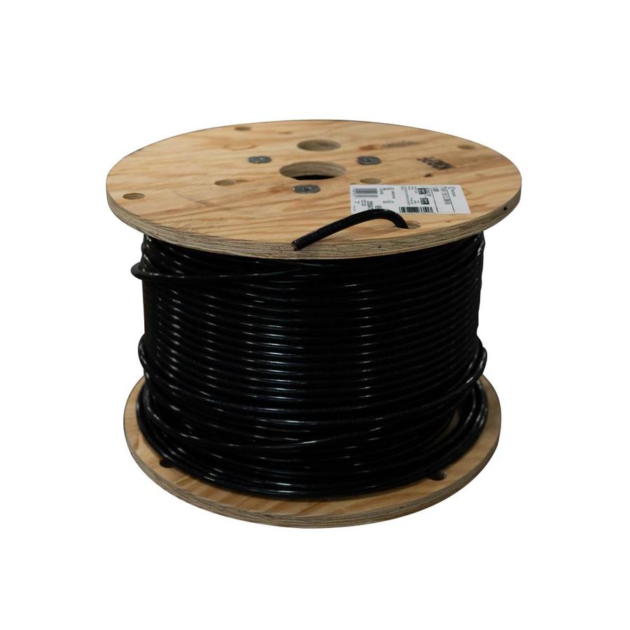 Southwire 1,000 Ft. 1 Black Stranded CU SIMpull THHN Wire In The THHN ...