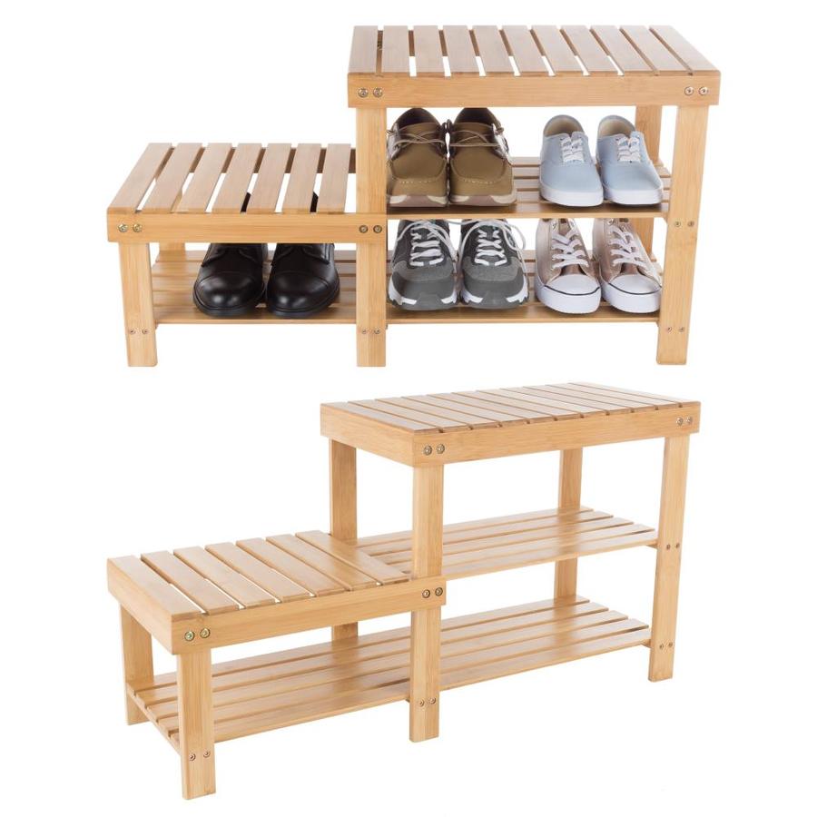 bamboo shoe rack