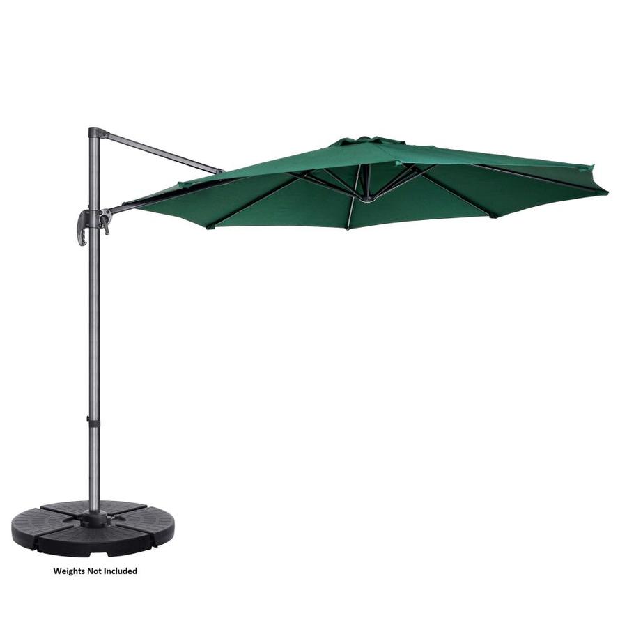 10 ft offset patio umbrella