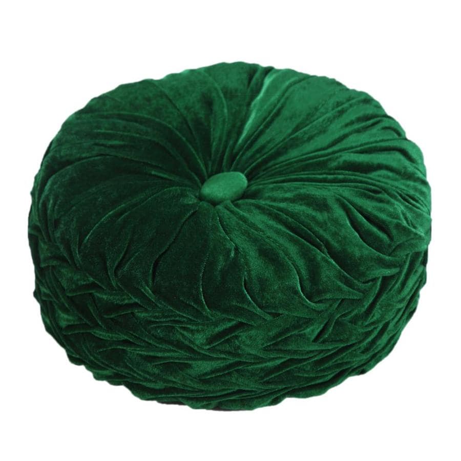 green round pillow