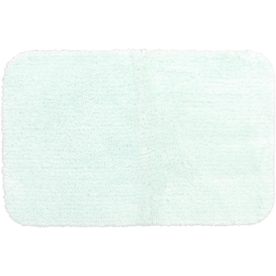 mint bath rug