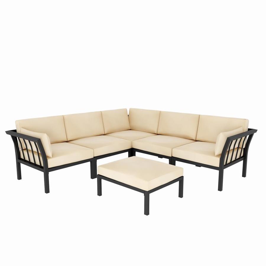 outdoor sectional without cushions