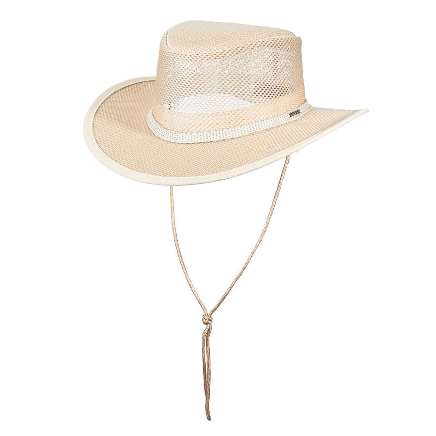 stetson men's mesh covered hat