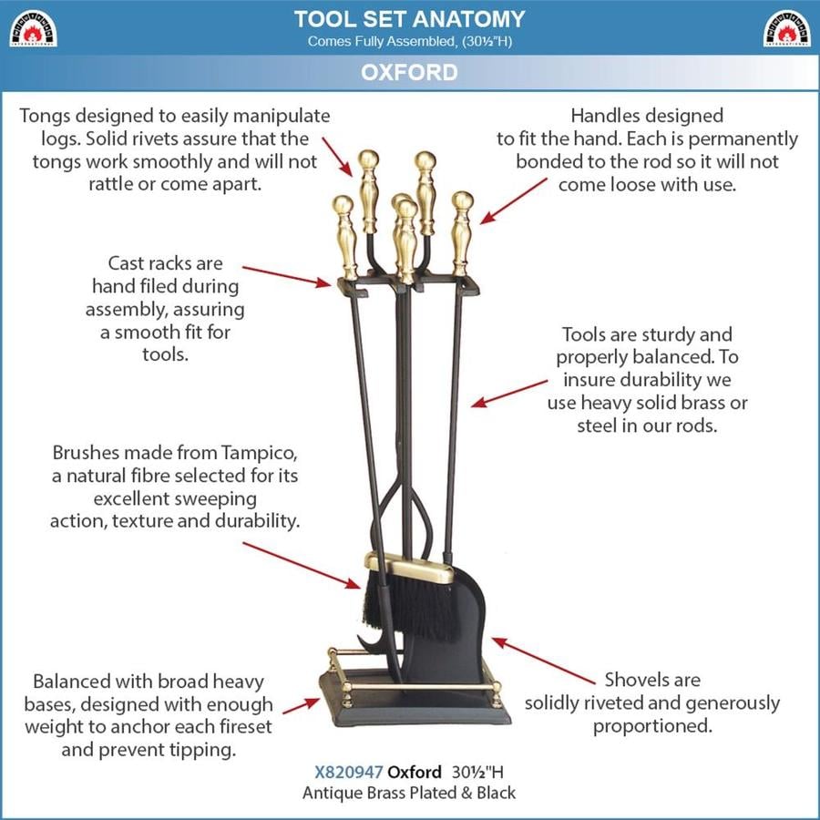 Minuteman Fireplace Tools