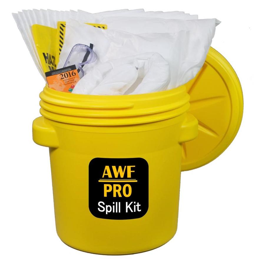 Awf Pro 20 Gal Oil Only Spill Kit Pro Grade 23 Gallon Absorption 50 Piece In The Spill Absorbents Department At Lowes Com