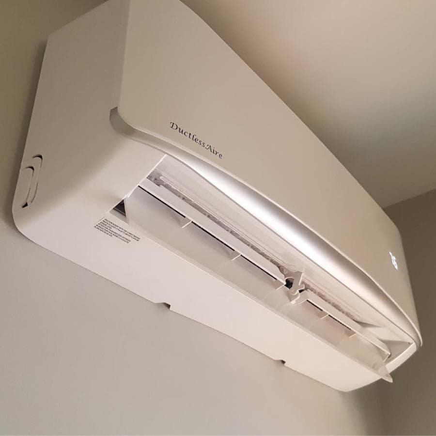 DuctlessAire 12000-BTU 230-Volt 13 EER 1-Ton 500-sq Ft Smart Ductless ...