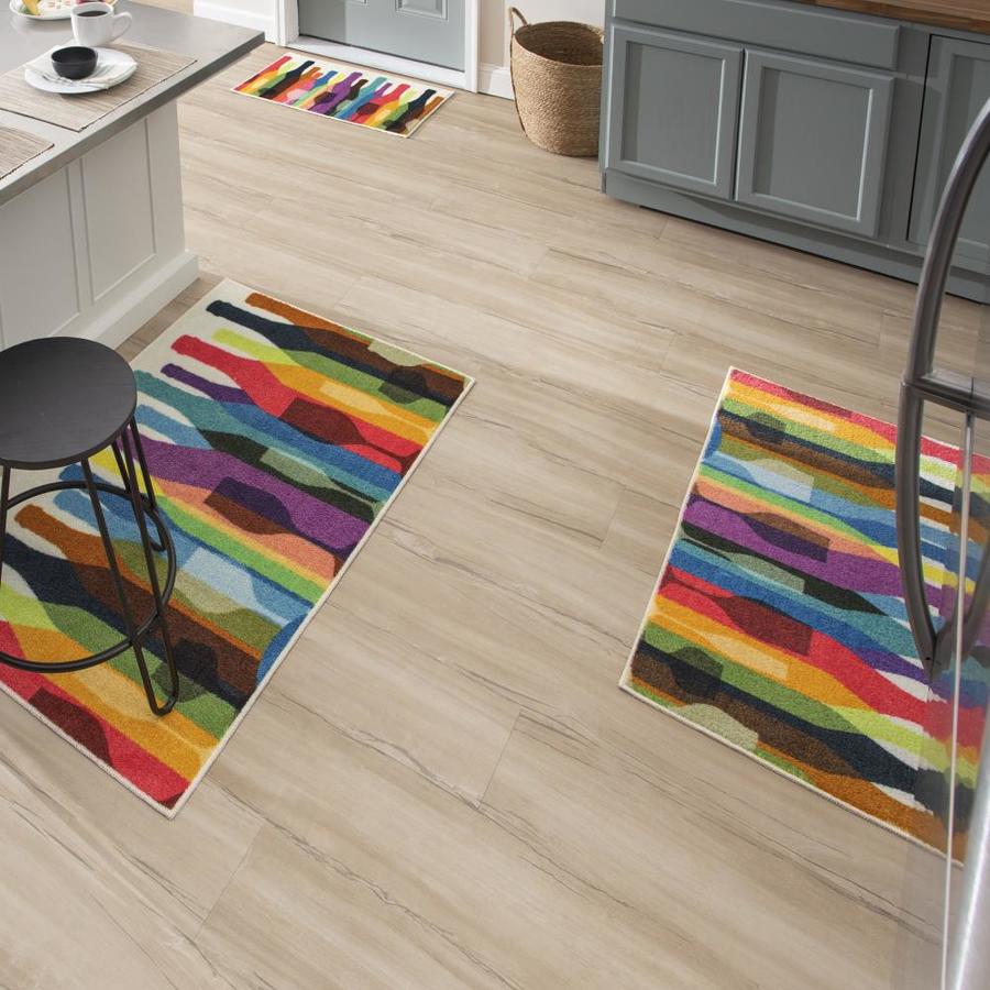 Mohawk Home Spring kitchen 2 x 3 Multi Indoor Throw Rug in the Rugs