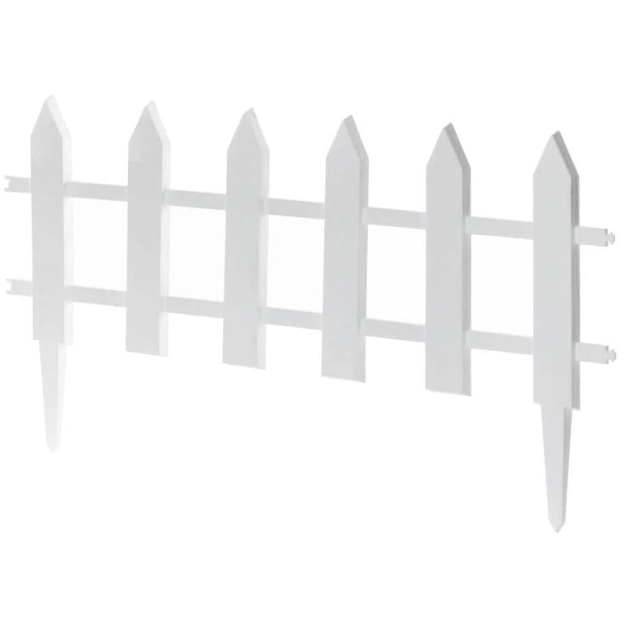 Gardenised White Vinyl Garden Fence Gate in the Vinyl Fence Gates