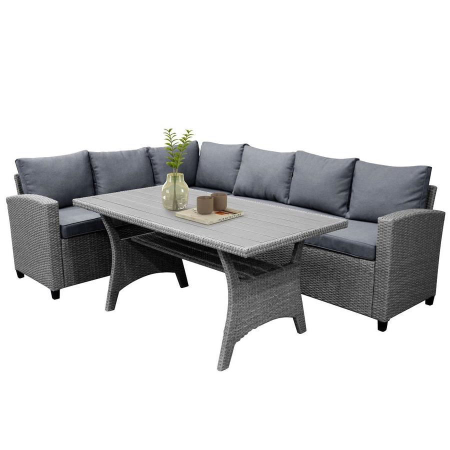 grey patio conversation sets