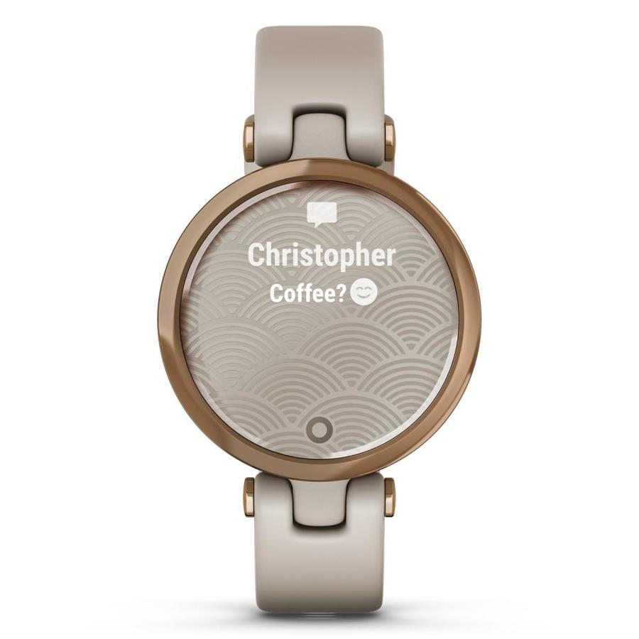 garmin fitness tracker rose gold