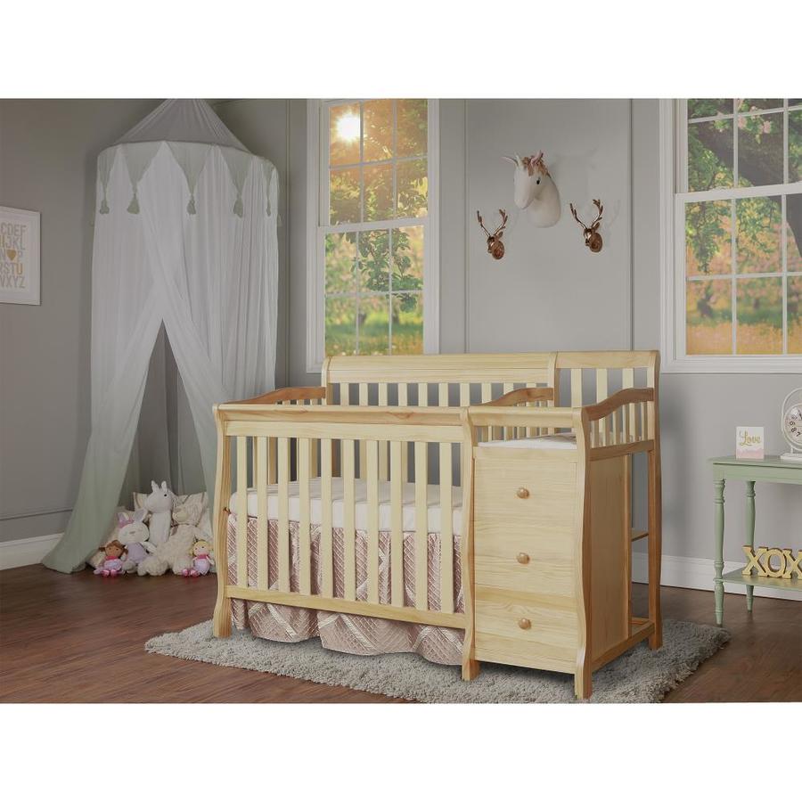 Dream On Me 4in1 Mini Convertible Crib And Changer in the Cribs