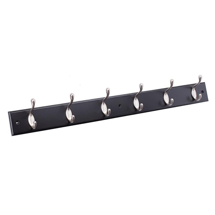 6 hook coat rack