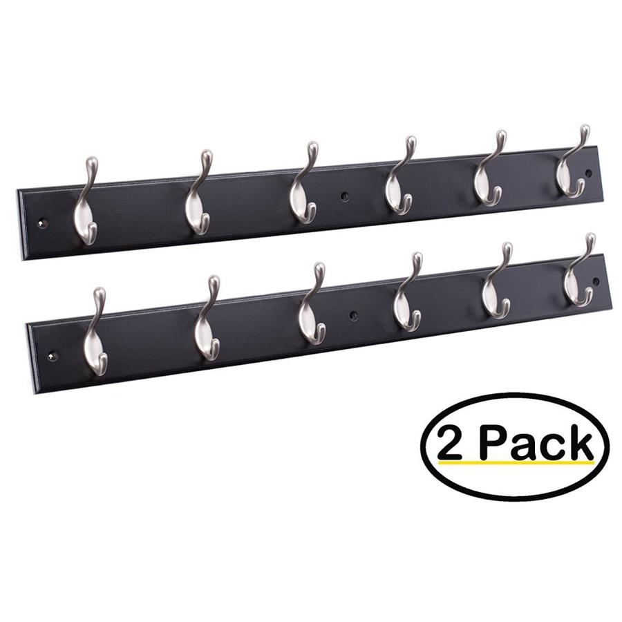 6 hook coat rack