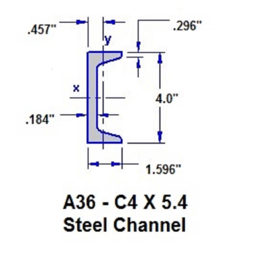 c channel c3x3.5 solidworks