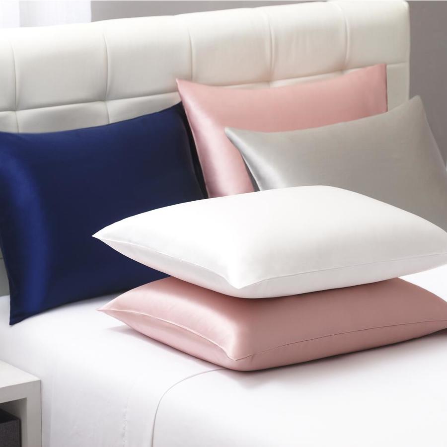 Cozy Essentials Cozy Essentials Jumbo Dove Grey Pure Luxury Silk Pillowcases In The Pillow Cases 