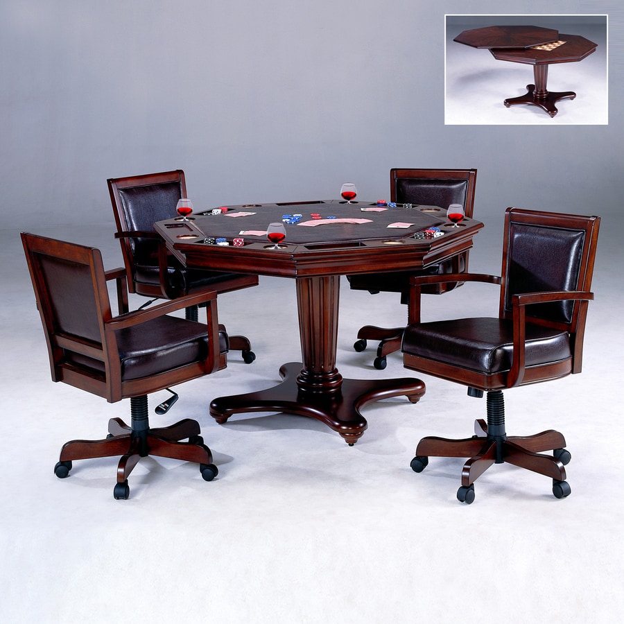 hillsdale furniture poker chair wheels