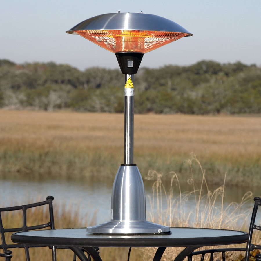 Fire Sense Stainless Steel Electric Patio Heater in the Electric Patio