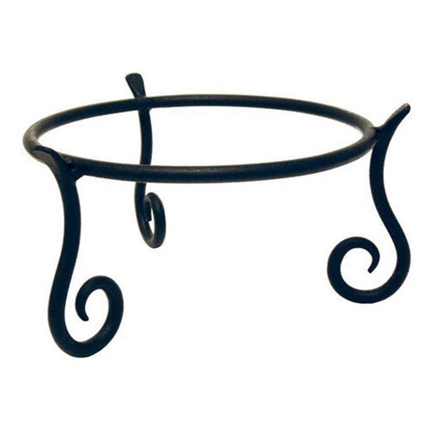 Round wrought iron plant stands information