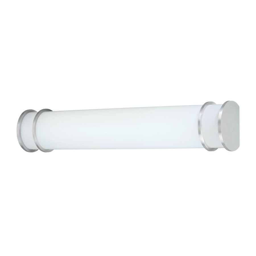 Shop Thomas Lighting 1-Light Parallel Brushed Nickel LED Bathroom Vanity Light at Lowes.com