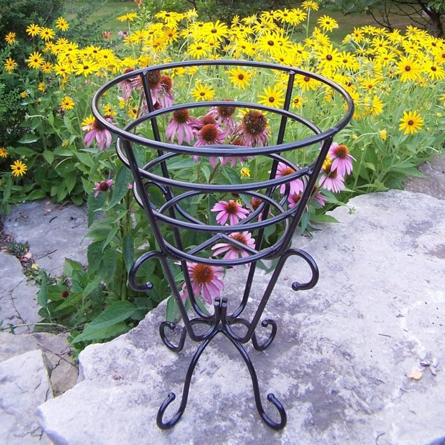 Black iron plant stand information