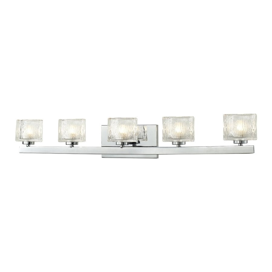 Shop ZLite 5Light Rai Chrome Bathroom Vanity Light at 