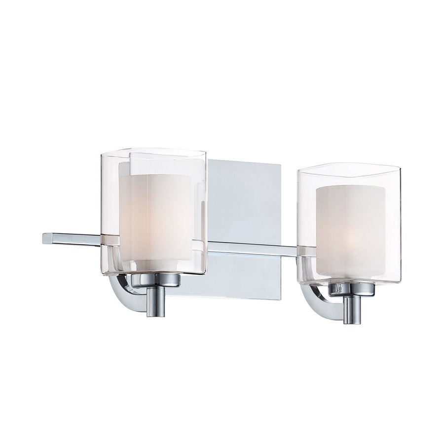 Shop Cascadia Lighting 2Light Kolt Polished Chrome 