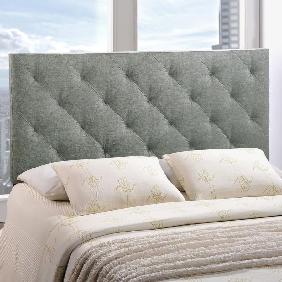 Modway Theodore Gray Queen Linen Upholstered Headboard At Lowes.com