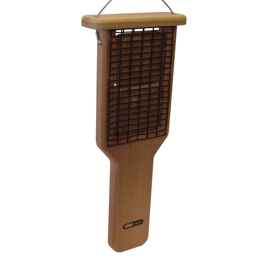 shop birds choice cedar two cake cedar suet feeder at shop birds choice cedar two cake cedar suet feeder at