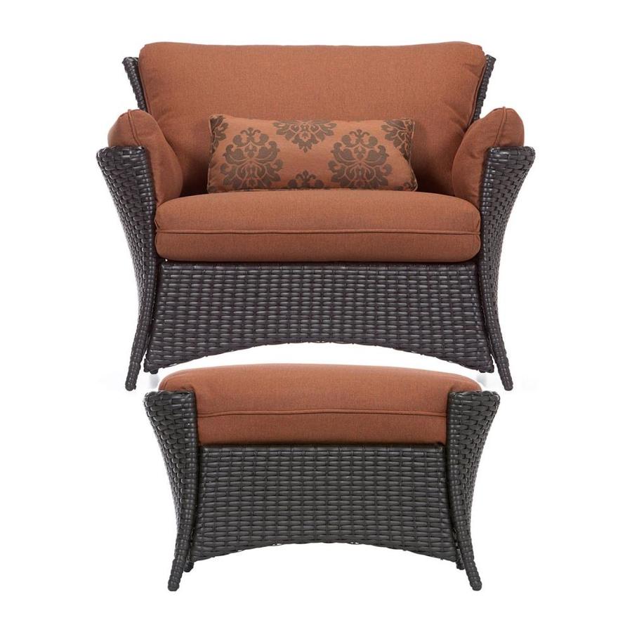 Hanover Outdoor Furniture Strathmere Wicker Resin Conversation Chair