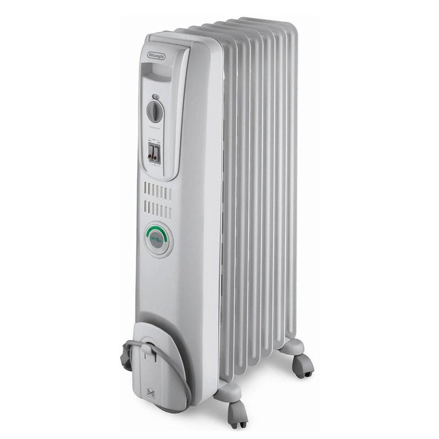 Shop DeLonghi 5,118BTU OilFilled Radiant Tower Electric Space Heater