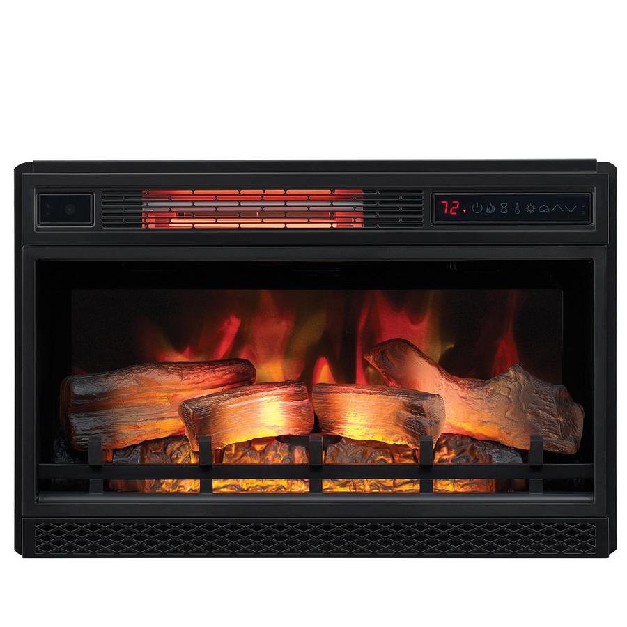 ClassicFlame 27in Black Electric Fireplace Insert in the Electric