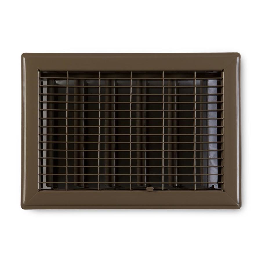Accord Ventilation 8x12 BRN Heavy Duty Louvered Floor in the Floor