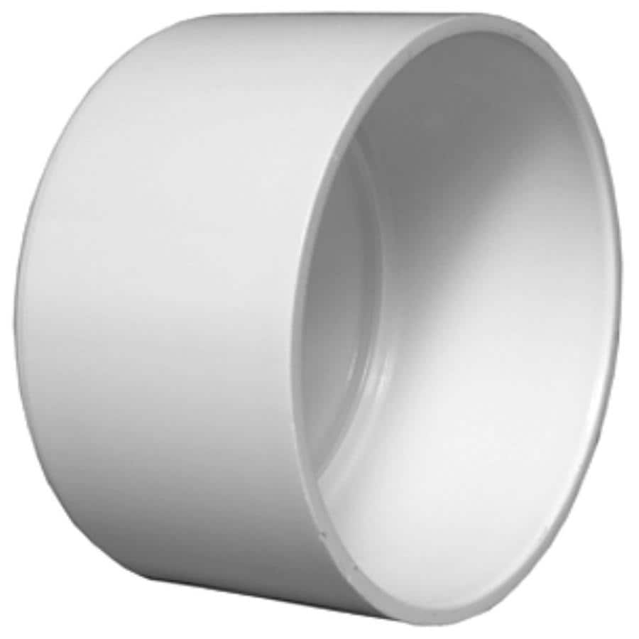 Shop Charlotte Pipe 6-in dia PVC Cap Fitting at Lowes.com