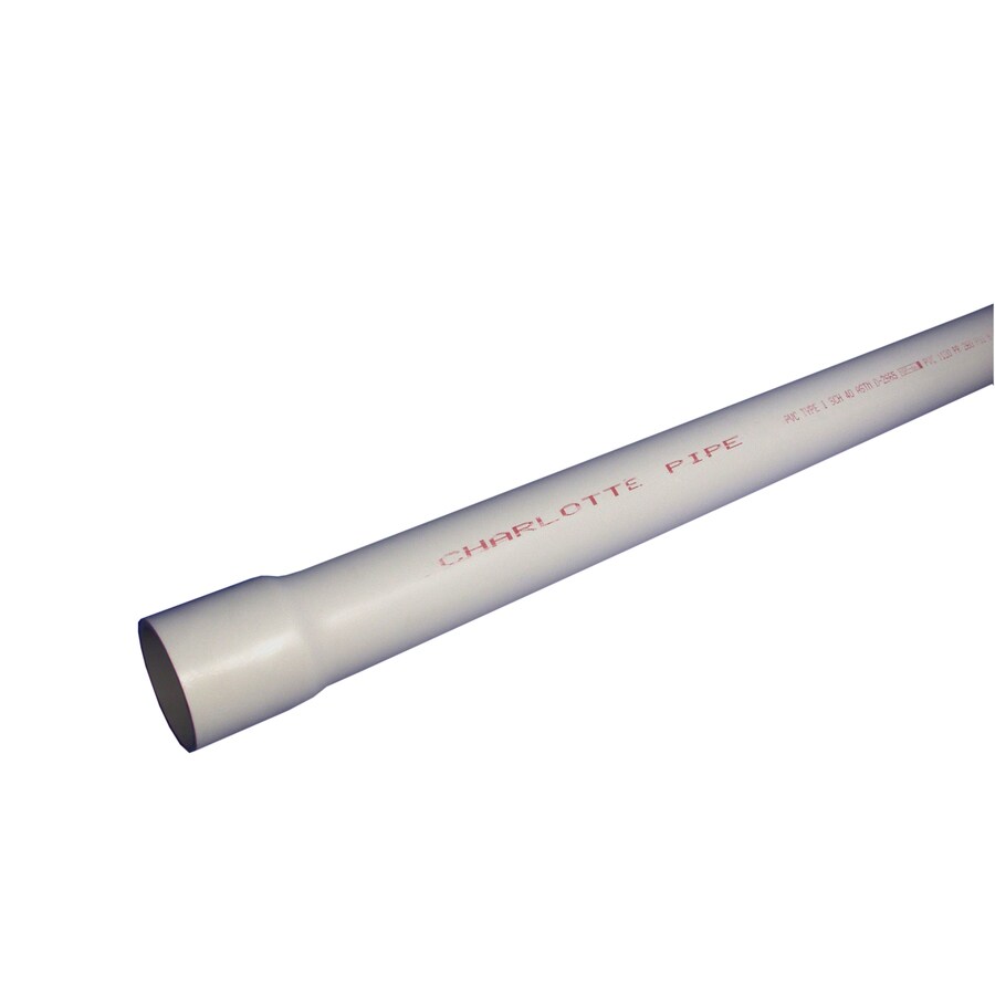 Shop Charlotte Pipe 1/2-in x 10-ft 600-PSI Schedule 40 PVC Pipe at