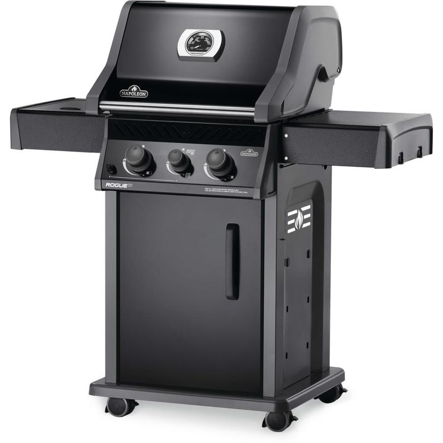 NAPOLEON Rogue XT Black 2-Burner Natural Gas Infrared Gas Grill with 1