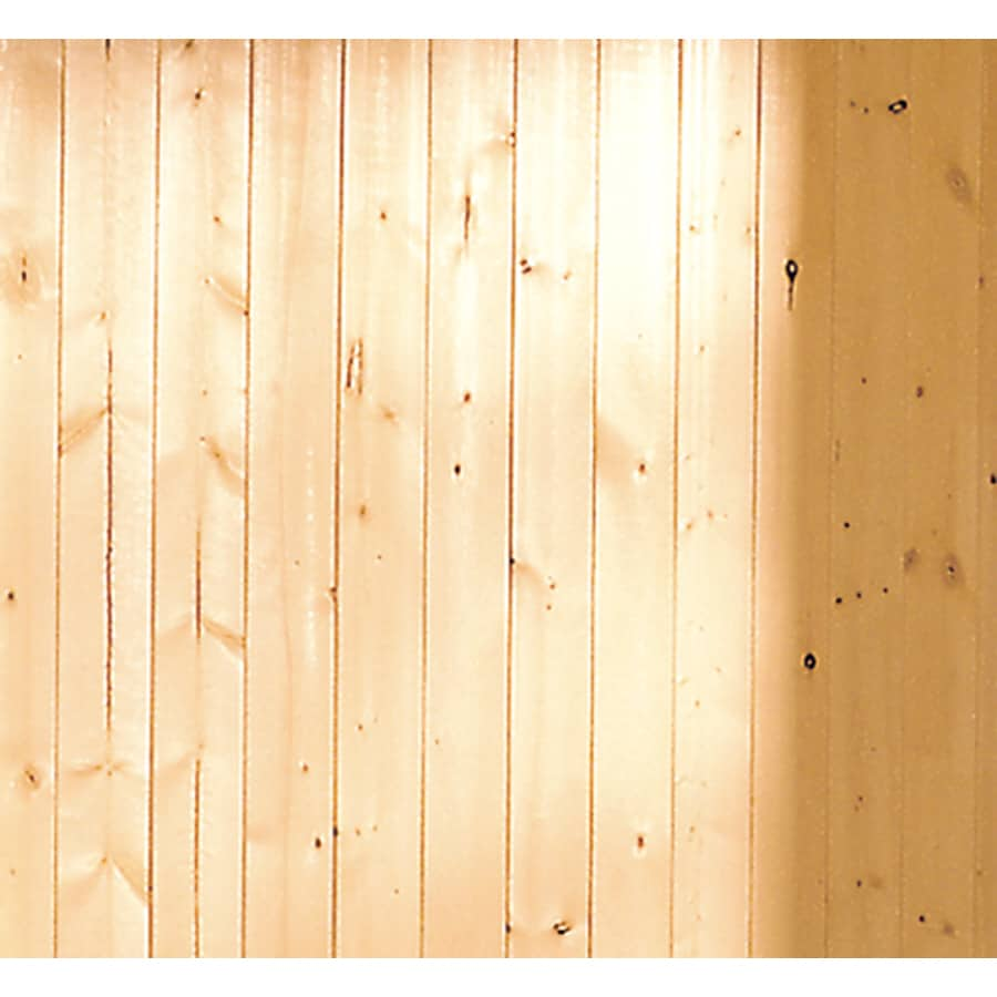 Shop EverTrue 3.5625-in x 8-ft V-Groove Gold Pine Wall ...