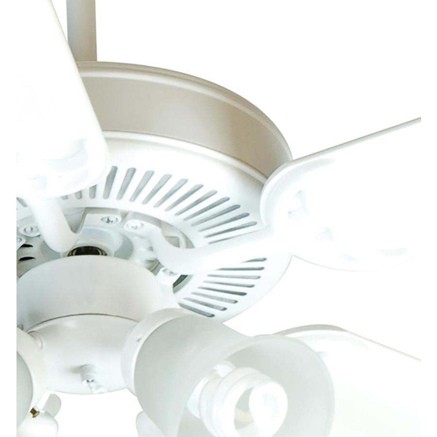 Craftmade Pro Builder White 52 In Led Indoor Ceiling Fan 5 Blade In The Ceiling Fans