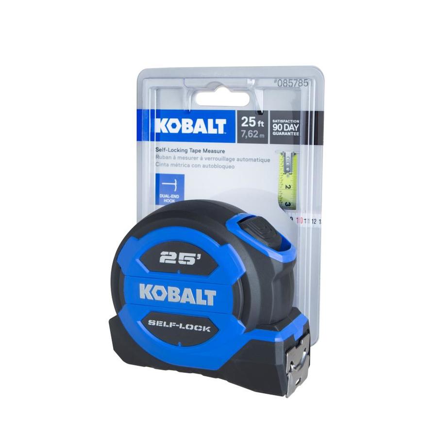 Kobalt Tape Measures 25 Ft Auto Lock Tape Measure In The Tape Measures Department At Lowes Com