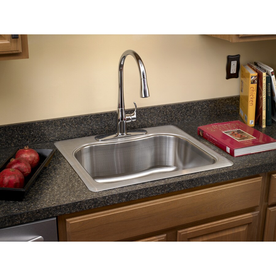 Kohler Staccato 25 In X 22 In Stainless Steel Single Bowl Drop In 4