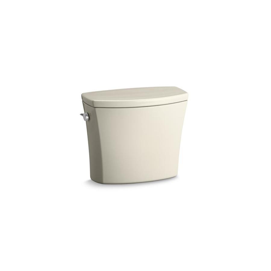 KOHLER Kelston Almond 1.6GPF SingleFlush Toilet Tank in the Toilet