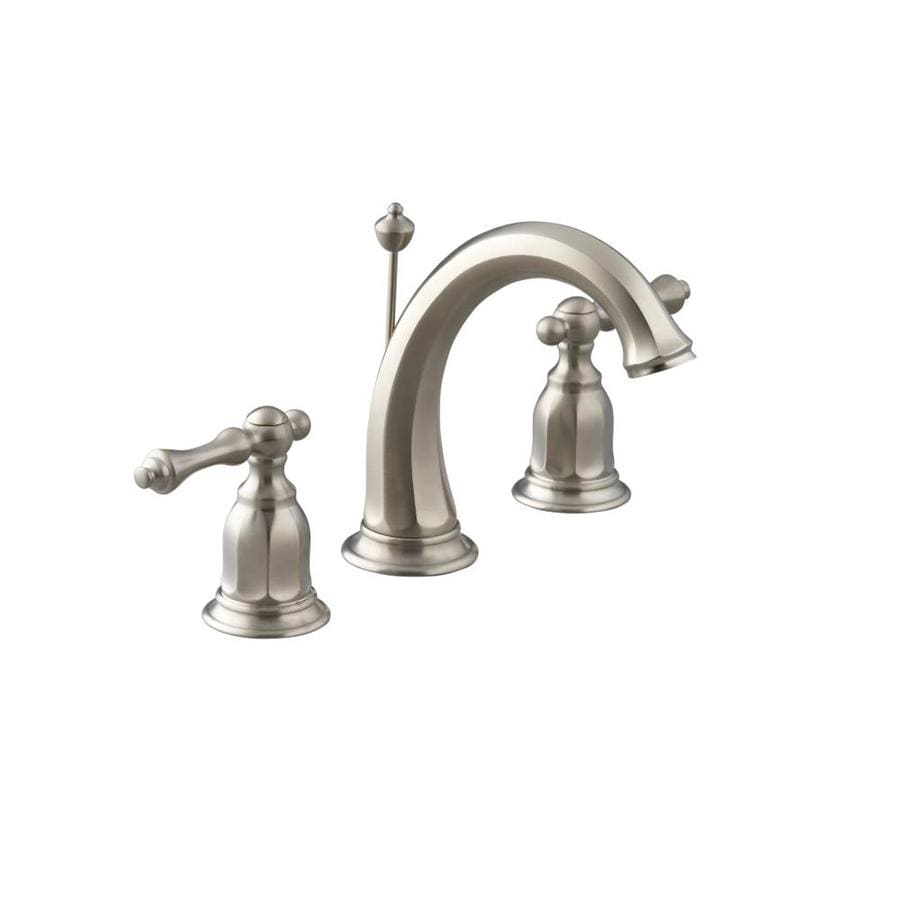 Shop KOHLER Kelston Vibrant Brushed Nickel 2-Handle ...