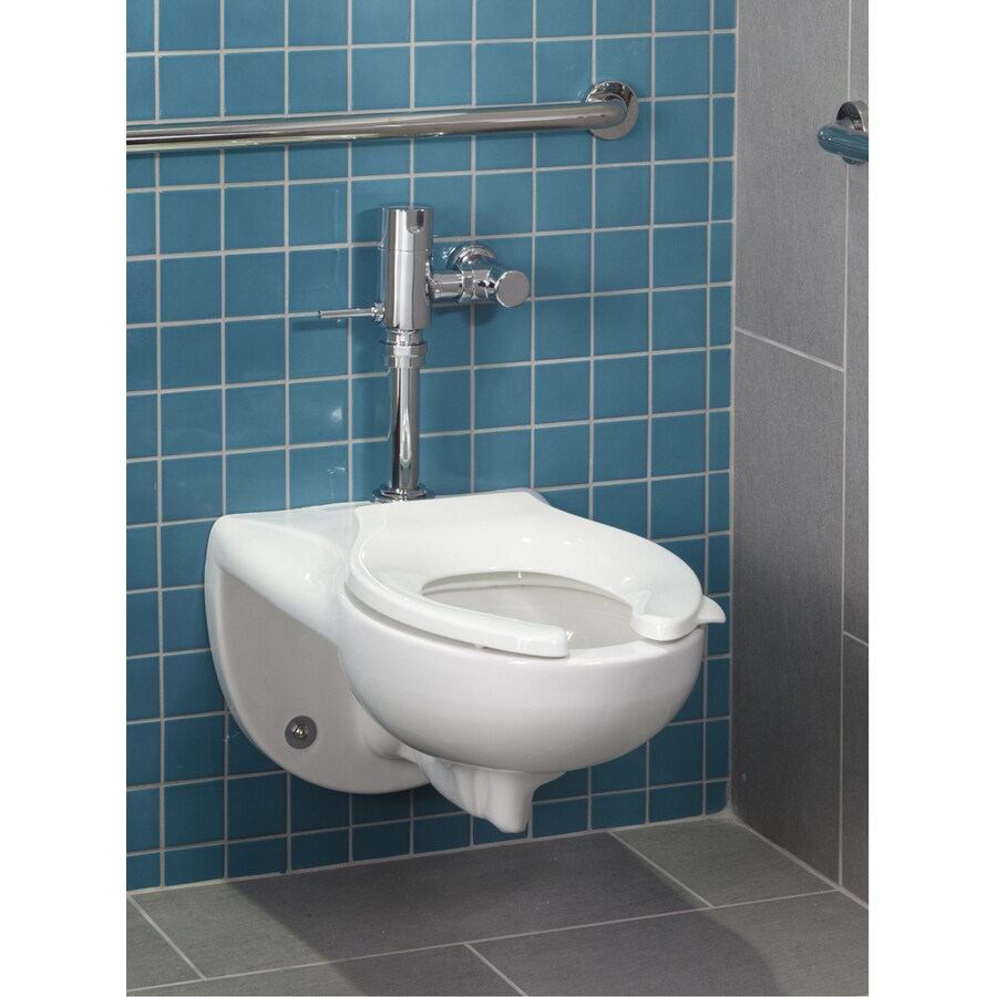KOHLER Kingston White Elongated Standard Height Commercial Toilet Bowl