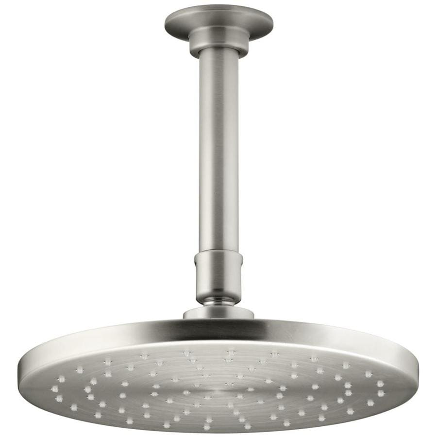 Shop KOHLER Contemporary Round 8in 2.5GPM (9.5LPM) Vibrant Brushed