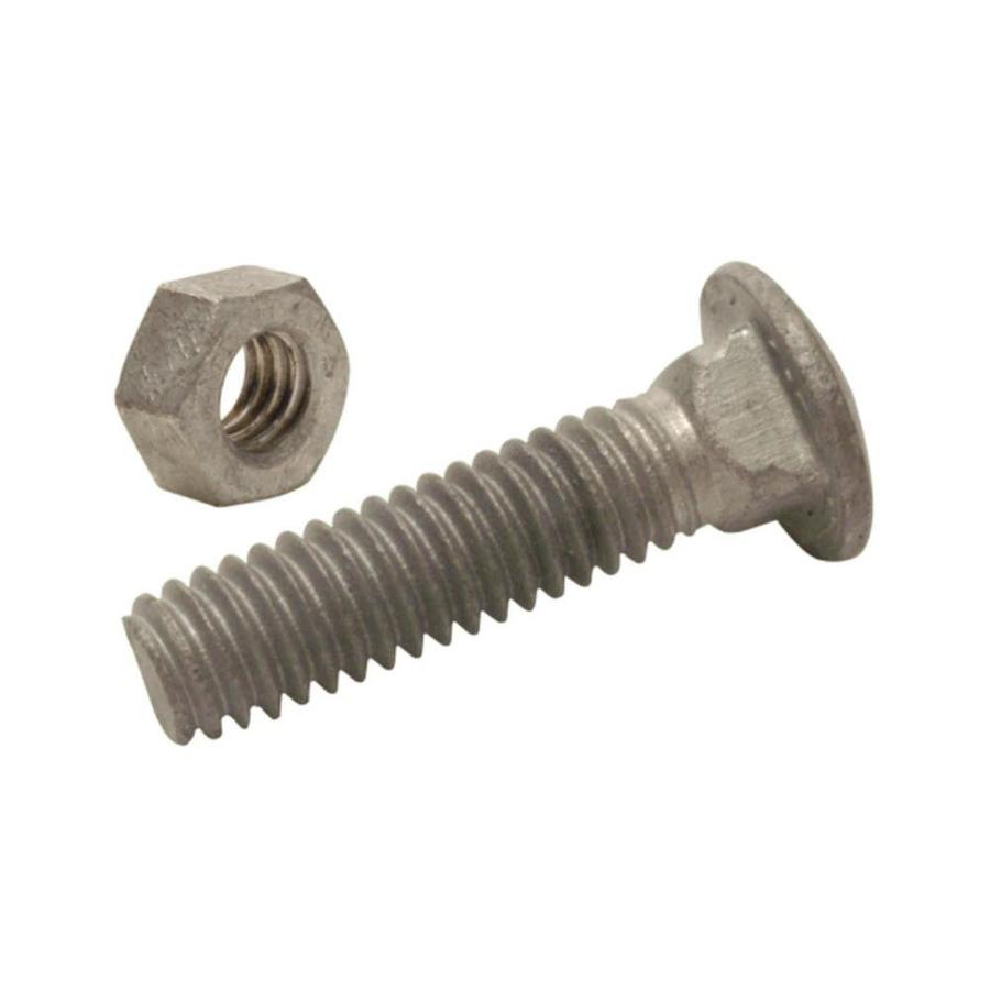 Yardlink 5 16 In X 1 1 4 In Galvanized Thread Carriage Bolt 20 Count In The Carriage Bolts Department At Lowes Com