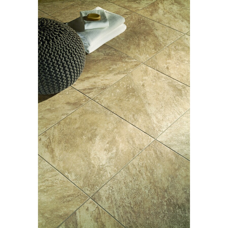 Stainmaster 1 Piece 18 In X 18 In Groutable White Peel And Stick Pattern Luxury Vinyl Tile In