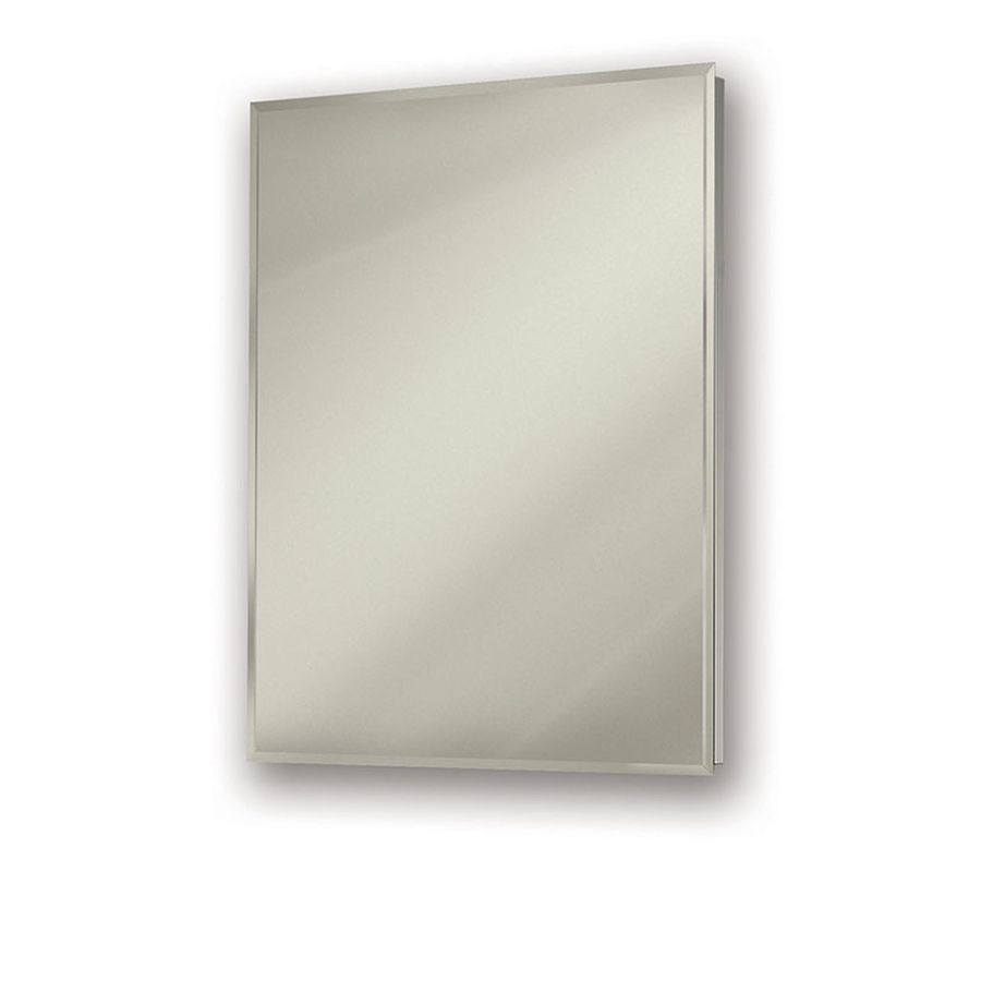 Jensen Gallery Oversize 24 In X 30 In Rectangle Surface Recessed Mirrored Medicine Cabinet In The Medicine Cabinets Department At Lowes Com