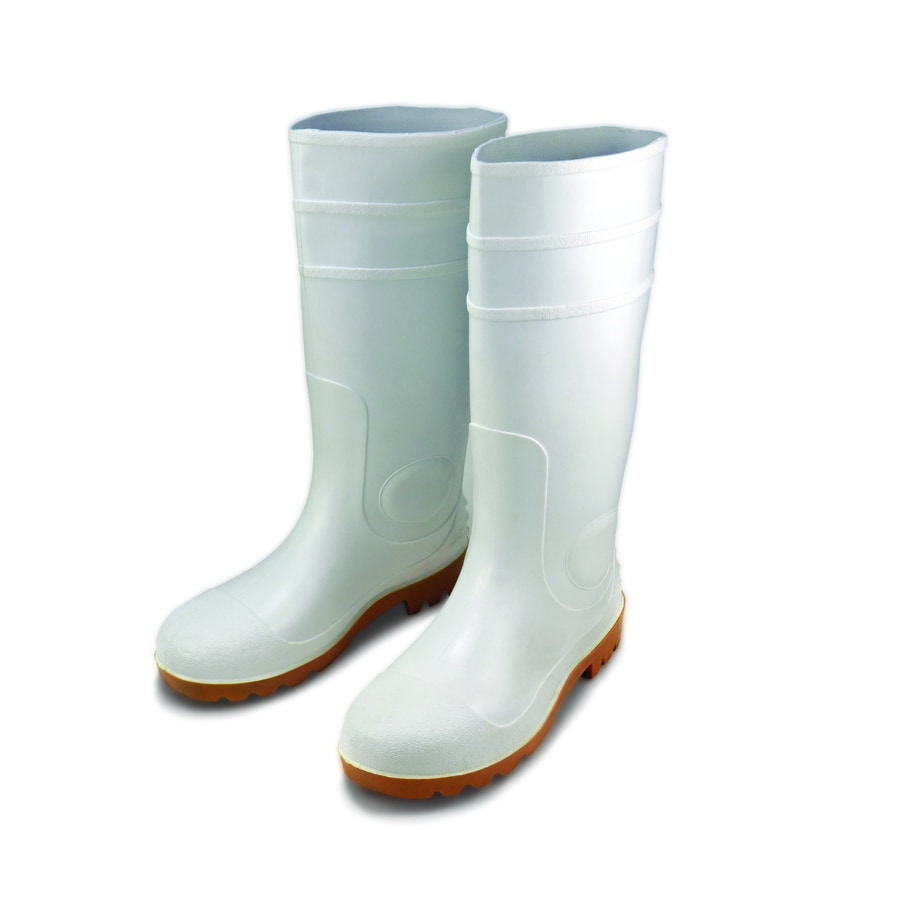 West Chester White Rubber Boots (9) in 