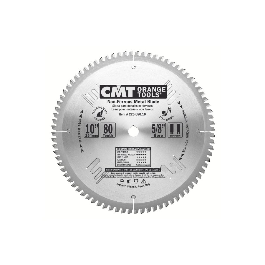 Cmt 12 96 Tooth Continuous Circular Saw Blade At Lowes Com